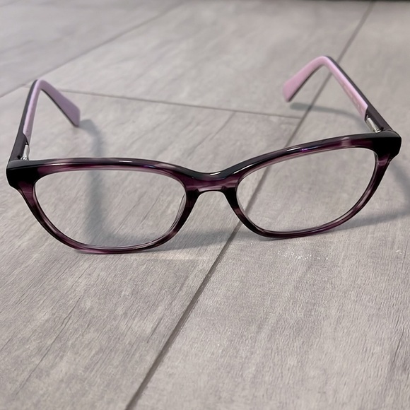 COLE HAAN Glasses Frame Purple - Picture 3 of 6